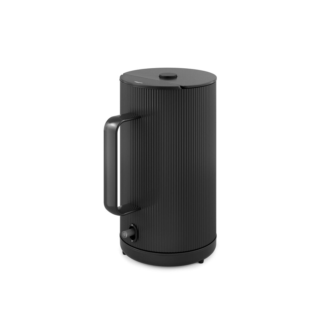 Bernadotte elkedel - sort rustfri stål